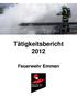 Tätigkeitsbericht Feuerwehr Emmen