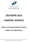 STATISTIK 2013 KANTON SCHWYZ