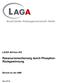 LAGA Ad-hoc-AG. Ressourcenschonung durch Phosphor- Rückgewinnung. Bericht an die UMK