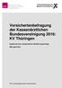 Versichertenbefragung der Kassenärztlichen Bundesvereinigung 2016: KV Thüringen