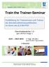 Train the Trainer-Seminar