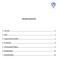 Inhaltsverzeichnis. 1. Vorwort Ziele Organisationsstruktur Evaluation Leistungsbeurteilung...