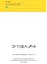 OPTIGEM.Web. Technische Hinweise Version 18