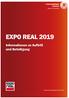 EXPO REAL Informationen zu Auftritt und Beteiligung.