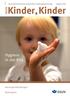 Kinder,Kinder. Hygiene in der Kita DGUV. Nahrungsmittelallergien. Rollenspiele. Ausgabe 4/2016