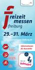 reizeit messen März freiburg   ferien messe outdoor & sports bike aktiv Informationen für Aussteller NEU mit: