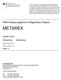 METAREX. PSM-Zulassungsbericht (Registration Report) /00. Stand: SVA am: Lfd.Nr.: 25