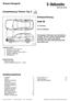 Wasser-Heizgerät. Zusatzheizung Thermo Top C. Einbauanleitung. Saab 95. Inhaltsverzeichnis. 2,2 TiD Diesel. nur für Linkslenker