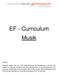 EF - Curriculum Musik