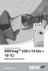 Installationshandbuch. DEVIreg 330 (-10 bis + 10 C) Elektronischer Thermostat.
