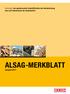 Information der gemeinsamen Geschäftsstelle von Bundesinnung Bau und Fachverband der Bauindustrie ALSAG-MERKBLATT