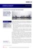 Shipping Snapshot. Sector Research. Containerhimmel im Hamburger Hafen bleibt bedeckt. 28. März 2013 Ausgabe 01/2013