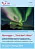 Norwegen - Tanz der Lichter. 6-tägige Nordnorwegen Rundreise mit Lofoten und einer Übernachtung auf dem Hurtigruten-Schiff M/S Kong Harald NORWEGEN