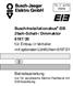 Busch-Installationsbus EIB 2fach-Schalt-/Dimmaktor 6197/20 für Einbau in Verteiler mit optionalen Lichtfühlern 6197/21