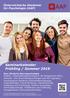 AAP. Seminarkalender Frühling / Sommer Österreichische Akademie für Psychologie (AAP)