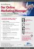 +++ Management Circle Intensiv-Seminar +++ Marketing Manager. Hoher Lernerfolg durch begrenzte Teilnehmerzahl!