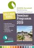 Seminar Programm 2019