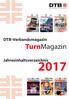 DTB-Verbandsmagazin TurnMagazin. Jahresinhaltsverzeichnis