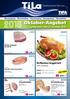 Oktober-Angebot. Grillenten Ungarisch. gültig vom 1. bis 31. Oktober ohne Innereien. Zwiebelkuchen. Lammkoteletts 2,95 TOP-PREIS 4,49 14,90 9,45