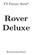 FS Future Serie. Rover. Deluxe. Benutzerhandbuch
