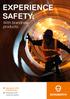 EXPERIENCE SAFETY. With brandnew products. Neuheiten 2016 Arbeitsschutz Releases 2016 Industrial safety