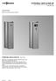 VIESMANN. VITOCELL 100-U/100-W Speicher-Wassererwärmer mit zwei Heizwendeln 300 Liter Inhalt. Datenblatt. VITOCELL 100-U/100-W Typ CVUA