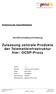 Zulassung zentrale Produkte der Telematikinfrastruktur hier: OCSP-Proxy