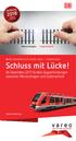 Schluss mit Lücke! Ab Dezember 2017 direkte Zugverbindungen zwischen Meinerzhagen und Lüdenscheid Gültig ab