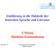 Einführung in die Didaktik der deutschen Sprache und Literatur 2. Sitzung Mündliche Kommunikation