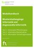 Modulhandbuch Masterstudiengänge Informatik und Angewandte Informatik