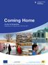 Coming Home. Das Büro für Rückkehrhilfen Ergebnisse im Förderzeitraum 2015 bis Europa fördert Asyl-, Migrations-, Integrationsfonds