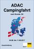 ADAC Campingfahrt. nach Brande, DK bis Ausschreibung