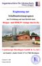 Ergänzung zur. zur Errichtung und zum Betrieb einer. Biogas- und BHKW-Anlage durch die. Landenergie Heeslingen GmbH & Co. KG