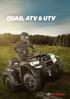KYMCO QUAD, ATV & UTV CCM