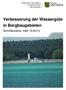 Verbesserung der Wassergüte in Bergbaugebieten. Schriftenreihe, Heft 15/2014