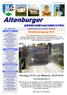 GEMEINDENACHRICHTEN. Straßenreinigung Dienstag, und Mittwoch, Mitteilungsblatt der Gemeinde Altenburg