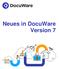 Neues in DocuWare Version 7
