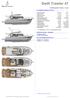 Swift Trawler 47. Ausstattungsliste Vorläufig - Europa ALLGEMEINE EIGENSCHAFTEN* KONSTRUKTEURE / DESIGNER CE FAHRTGEBIETSZERTIFIKAT*