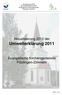 Aktualisierung 2012 der Umwelterklärung 2011 Evangelische Kirchengemeinde Flözlingen-Zimmern