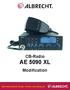 CB-Radio AE 5090 XL Modification