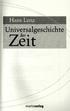 . > - :  ; ; ; ; ; ; Hans Lenz. Universalgeschichte