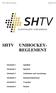SHTV Unihockey-Reglement Stand Okt REGLEMENT. Teilnehmer und Ausrüstung - 1 -