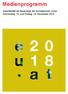 Medienprogramm. Subsidiarität als Bauprinzip der Europäischen Union Donnerstag, 15. und Freitag, 16. November 2018
