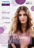 Style Guide. Philips Haircare. Natural Waves Look. Volume Wow Waves. Low Ponytail. Haircare