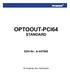 OPTOOUT-PCI64 STANDARD