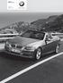 Das neue BMW 3er Cabrio. Preisliste Stand: Oktober Freude am Fahren