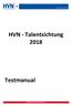 HVN - Talentsichtung 2018
