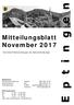 Mitteilungsblatt November 2017