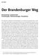 Der Brandenburger Weg