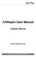 CANopen User Manual. Software Manual. Auflage September 2015